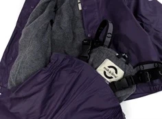 Mikk-line nightshade regntøj bukser og jakke med fleecefoer